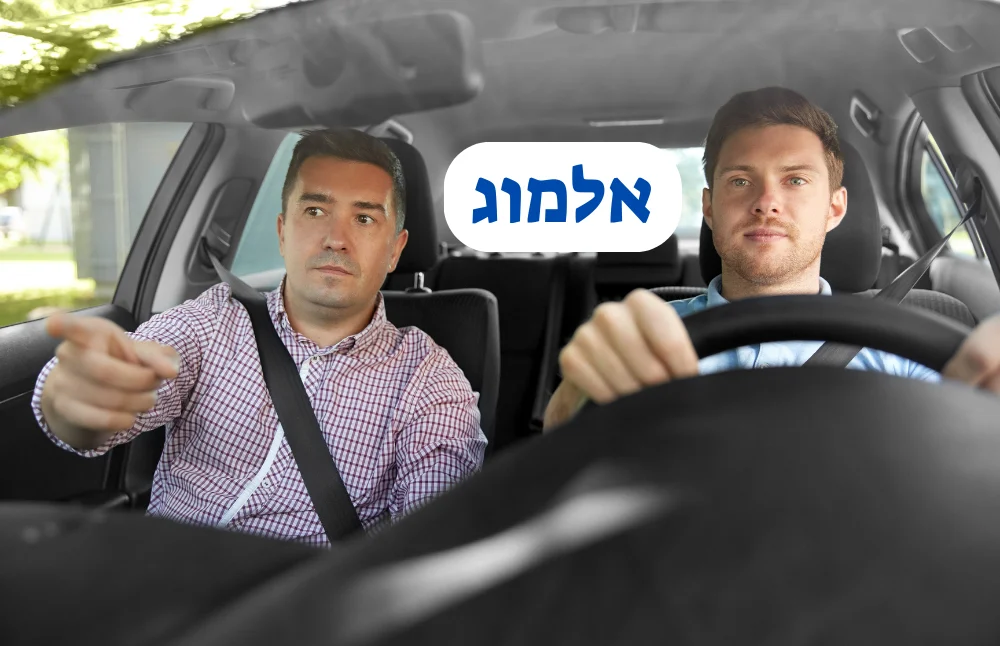 מורה נהיגה באלמוג