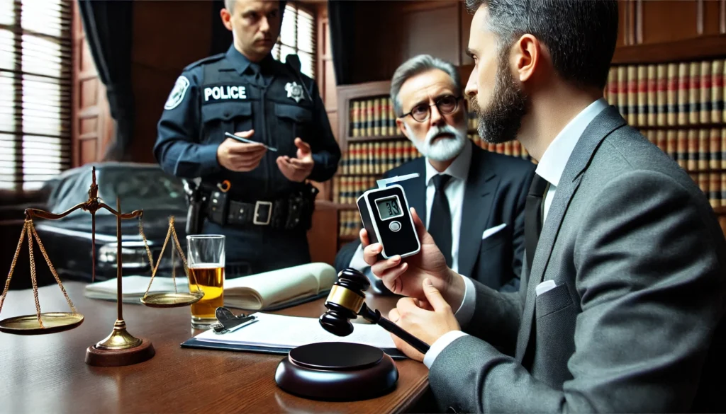 האם בדיקת אלכוהול במכשיר נשיפה מתקבלת כראיה בבית משפט?