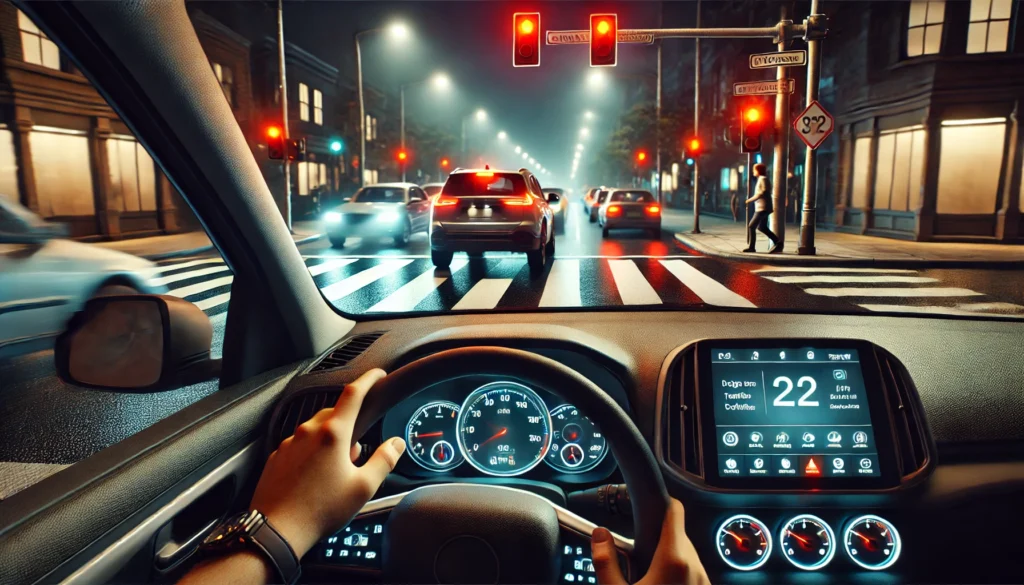 מהי הפעולה הראשונה שמבצעים נהגים בסדר הפעולות לחציית צמתים?